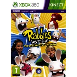 Rabbids Invasion The Interactive TV Show Xbox 360 Game